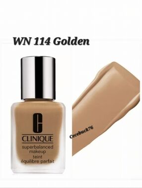 🌺Clinique WN 114 Golden Superbalanced Makeup Foundation Liquid Foundation